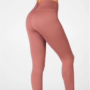 Fabletics high-waisted seamless lace-up legging NWT size: S